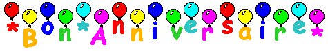 joyeux anniversaire ballons